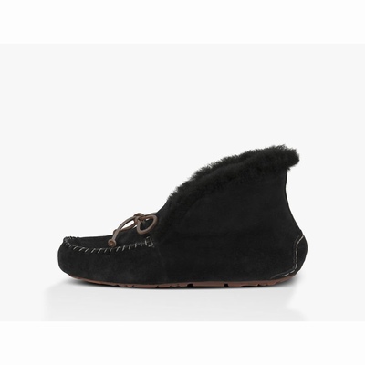 Chinelos UGG Alena Mulher Pretas | PT-PCQYV